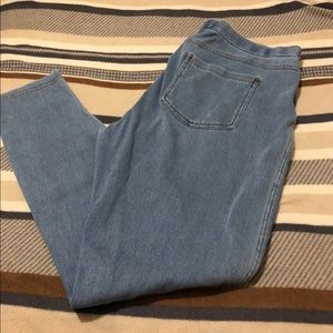Simply Vera Light Blue Jeggings (large)